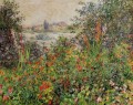 Flowers at Vetheuil Claude Monet
